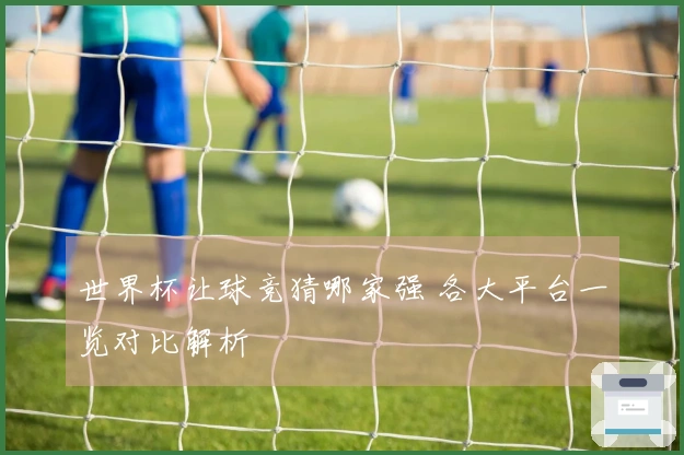 世界杯让球竞猜哪家强 各大平台一览对比解析