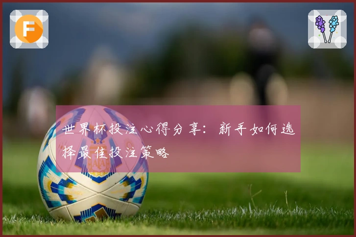 世界杯投注心得分享：新手如何选择最佳投注策略